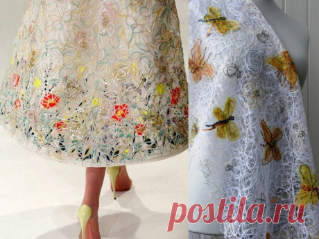 Сумасшедшая нитка: одежда в технике Crazy Wool