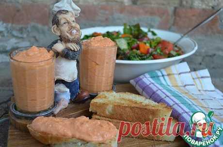 Альмогроте, паштет из сыра с помидорами - кулинарный рецепт