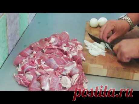 Как приготовить шашлык из баранины правильно. Мякоть. Супер рецепт 👍is preparing an Armenian