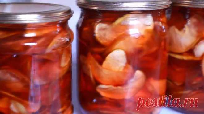 СКОЛЬКО ИХ НЕ ДЕЛАЙ ВСЕГДА МАЛО! ЯБЛОЧНЫЕ ДОЛЬКИ КАК ЦУКАТЫ! ПРОЗРАЧНОЕ ВАРЕНЬЕ