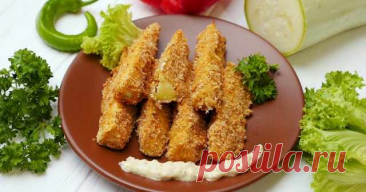 Кабачки в панировке — Готовим дома