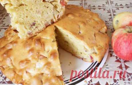 Яблочный пирог с корицей — Сад Заготовка