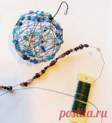 Новогодние поделки из бисера своими руками - Своими руками