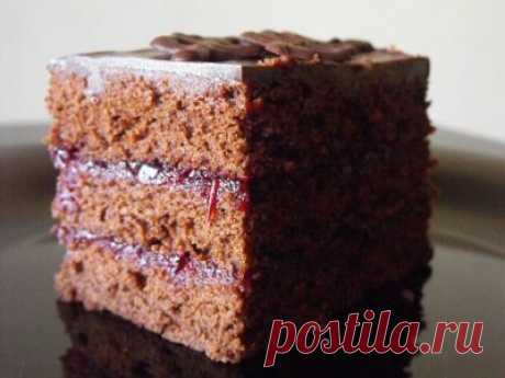 Sacher торт (быстрый) : Торты, пирожные