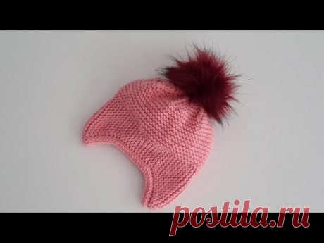 Как вязать шапочку-вкладыш из трикотажа