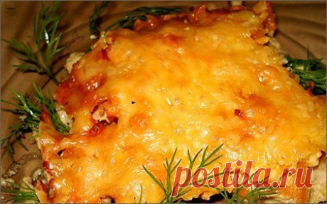 Курочка под шубкой в горчичном маринаде