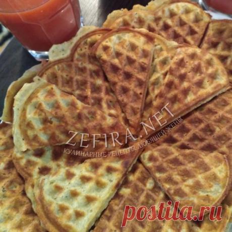 Картофельные вафли в вафельнице из сырой картошки