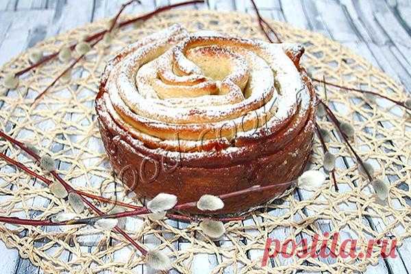 кружевной кулич. Рецепт приготовления