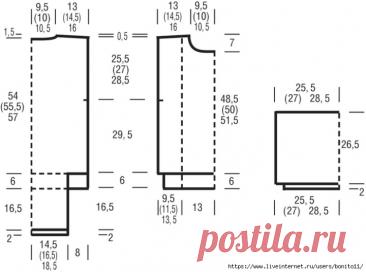 SWEATER WITH CROPPED SLEEVES FREE PATTERN