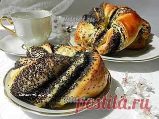 Домашние Рецепты как у мамы: Булочки с маком
