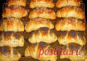 Рогалики с маком  - Простые рецепты Овкусе.ру