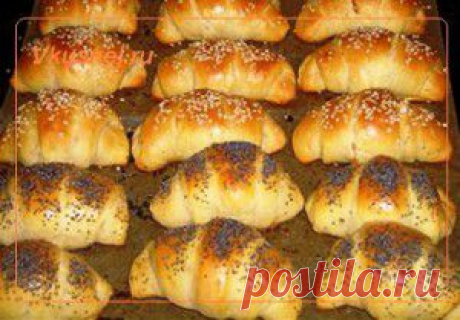Рогалики с маком  - Простые рецепты Овкусе.ру