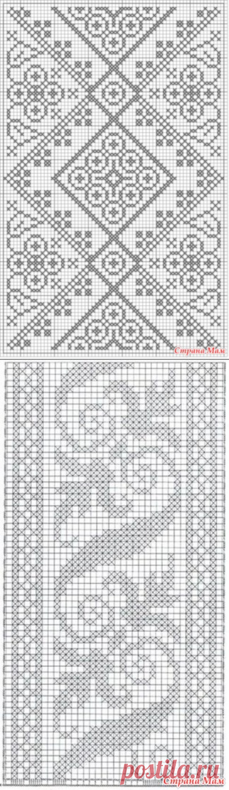 Кофточка филейное вязание - Вязание - Страна Мам