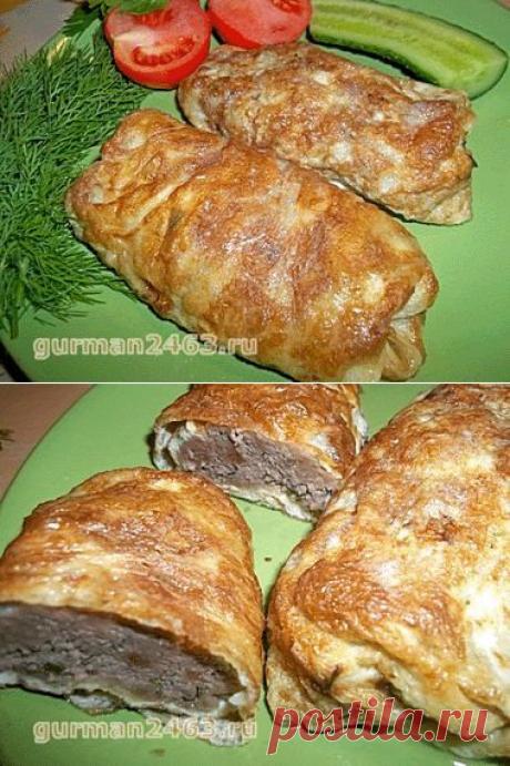 Куриные котлеты в «конвертах» или "Хитрые" котлеты - сочные и душистые!