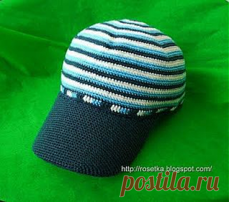 Вязанная кепка. Мастер-класс. /