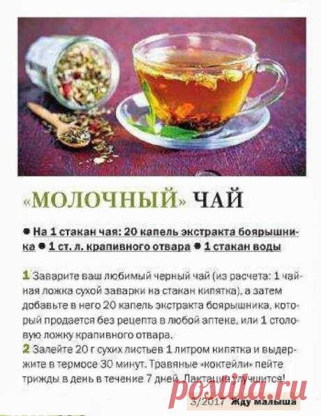 Чай для улучшения лактации