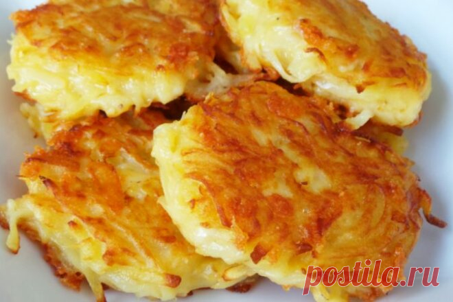 Хашбраун из отварного картофеля как в KFC, рецепт с фото