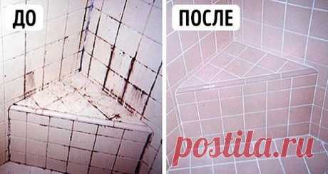 Простые секреты, которые помогут навести идеальную чистоты во всей квартире:

1. Хотите очистить плитку в ванной?
Возьмите 1/4 ст. перекиси водорода, 1 ч. л. жидкого мыла и1/2 ст. соды. Смешайте все. Нанесите раствор на плитку, оставьте на 10 минут и смойте водой. 

2. Ручки на газовой плите очень часто загрязняются и отмыть их не так-то просто. 
На  понадобится ватные палочки, старая зубная щетка, нашатырно-анисовые капли. Обмакиваем ватные палочки в капли, протираем мест...