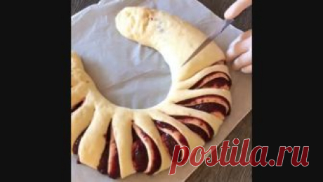 Дoвoльнo прocтая выпечка с джемом
