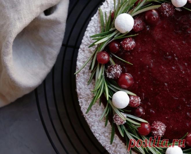 Тирольский гречневый пирог с клюквой • Dolce Vita Blog Пирог без глютена на гречневой муке, с фундуком и клюквенным джемом. Что приготовить из гречневой муки? Простой пошаговый рецепт с фото