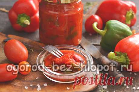 Перец в томате на зиму: рецепт сладкий, самый вкусный