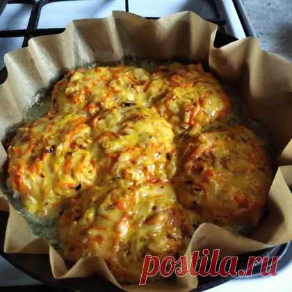 Рыба под сырной 