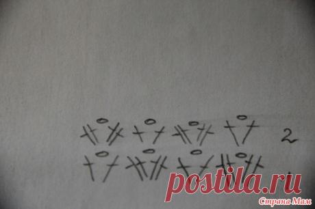 Комбинированный топ из "Тропиканы" - Вязание - Страна Мам