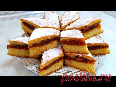 ПИРОГ НА КЕФИРЕ С НАЧИНКОЙ!!! ИДЕАЛЬНО ПОДХОДИТ К ЧАЮ😋