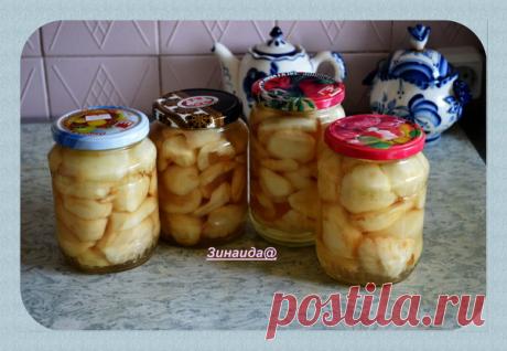 Заготовка груш в сахарном сиропе