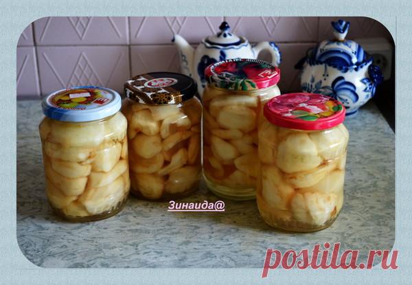 Заготовка груш в сахарном сиропе