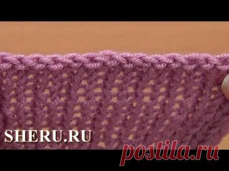 Видео мастер-класс: Вязание на спицах Урок 7 способ 10 из 12 Закрытие петель с помощью иглы - YouTube - Вязание спицы
