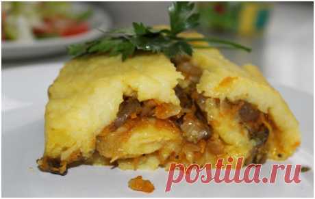 Картофельный рулет с грибами в духовке. Постный картофельный рулет с грибами Ароматный картофельный рулет с сочной начинкой – отличное овощное блюдо. Попробуйте готовый рулет и убедитесь, как классическое постное блюдо способно