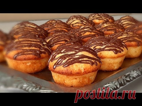 Самый удачный и вкусный рецепт творожных кексов и всегда замечательный результат!