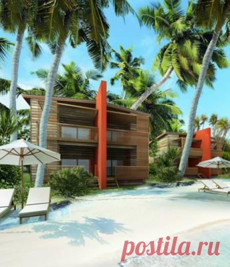 Эко-отель The Barefoot Eco Hotel 4* расположен на побережье Ханимаду. 
Вылет из Москвы 6 июня, 5 ночей, завтрак, стоимость за двоих от 84 922 руб. 
В стоимость включен только перелет и отель.