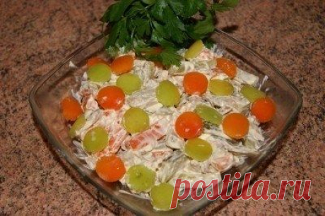 Как приготовить очень вкусный салат обжорка - рецепт, ингридиенты и фотографии