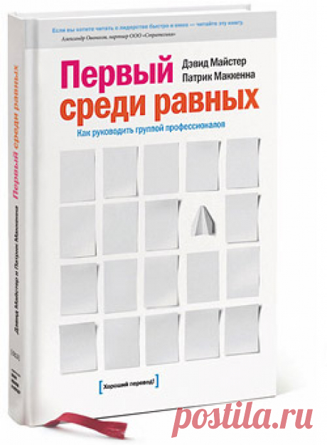 Книга для менеджеров проектов и всех, кому нужно руководить группами профессионалов