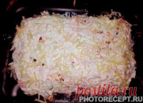 Горбуша, запеченная в духовке под шубкой - рецепт с фото пошагово