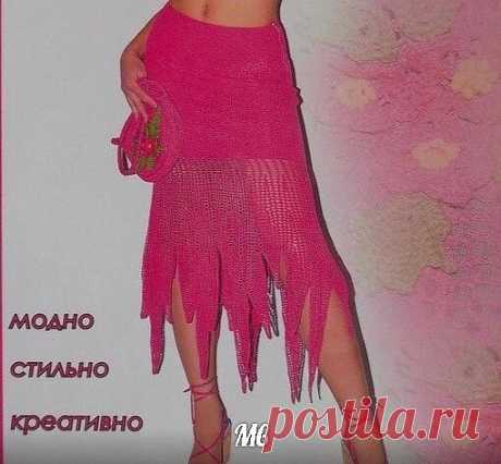 Ну oчень oригинaльнaя cкaтерть и oчень креaтивнaя юбкa. Крючок