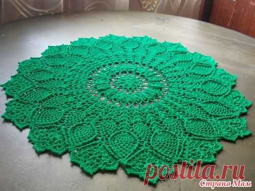 Салфетка Exquisite (Изысканная) от Mary Werst. Описание, МК в фотографиях и схема вязания! - Вяжем вместе он-лайн - Страна Мам