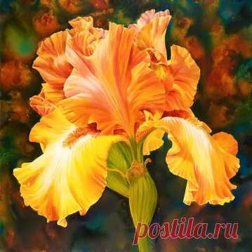 вАлмазе RU - арт.21205 Алмазная мозаика "Солнечный цветок" [размер 40*40 см.] - 2090 руб. - под заказ