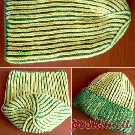 А это солнечная сторона шапки ;-) #шапка #екатеринбург #hat #скоровесна #myday #handknit #вязаниеназаказ #irinakharlova #люблювязать #вязанаяшапка #февраль2016