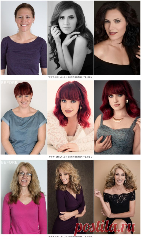 Причёска и правильный макияж превращают любую женщину в красавицу