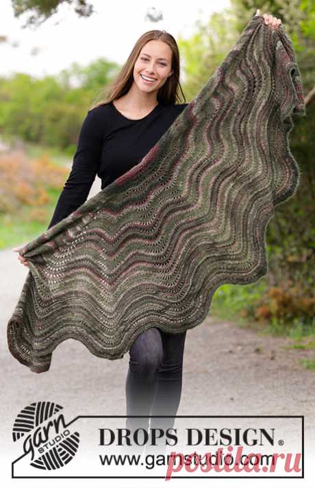 Autumn Butterfly / DROPS 180-29 - Free knitting patterns by DROPS Design