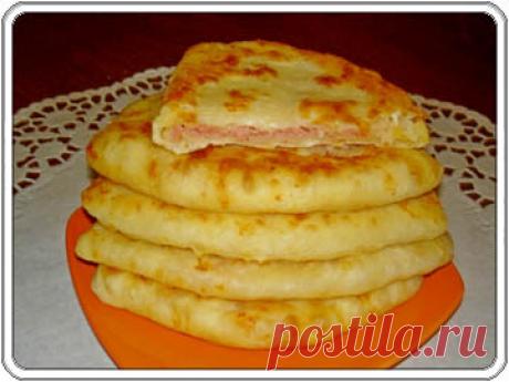 Рецепт: Лепёшка с сыром