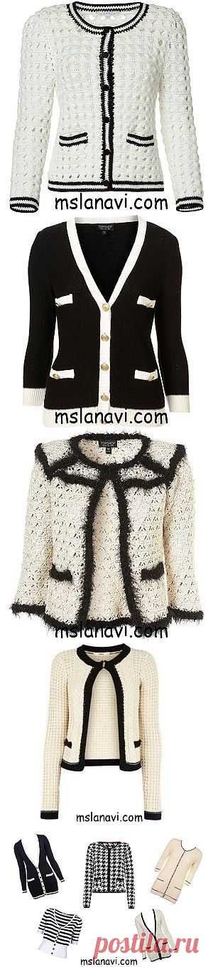 О моде: Как связать жакет от Шанель? | Вяжем с Ланой