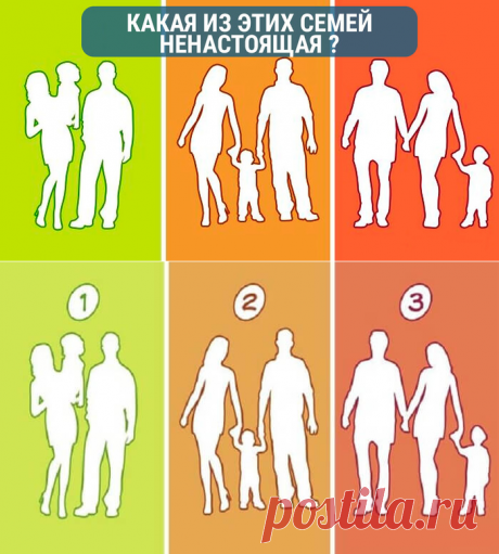 Тест: На какой картинке ненастоящая семья? - Бабушкины секреты