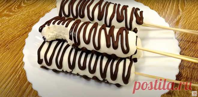 Вместо мороженого в жаркий день! Вкусняшка из творога - мои дети обожают 🍦 | Алена Митрофанова - рецепты. | Яндекс Дзен