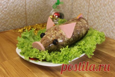 Необычная подача обычного холодца из курицы на праздничный новогодний стол | Мастерская идей | Яндекс Дзен