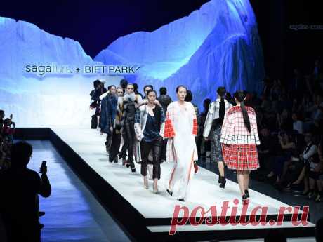 Видео: Saga Furs + BIFT PARK - модный показ International Fur Trend 2015 - Saga Furs