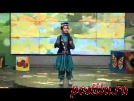 Talented children - Saida(11 years) - Саида Мухаметзянова-&quot;Зэнгэр кулмэк&quot;.wmv - YouTube